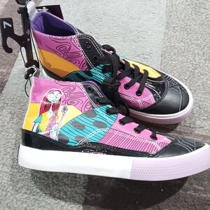 Disney Pink and Black Cartoon High-Tops